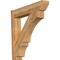 Ekena Millwork Balboa Slat Rough Sawn Outlooker, Western Red Cedar, 8"W x 38"D x 38"H OUT08X38X38BOA06RWR - alternate 1